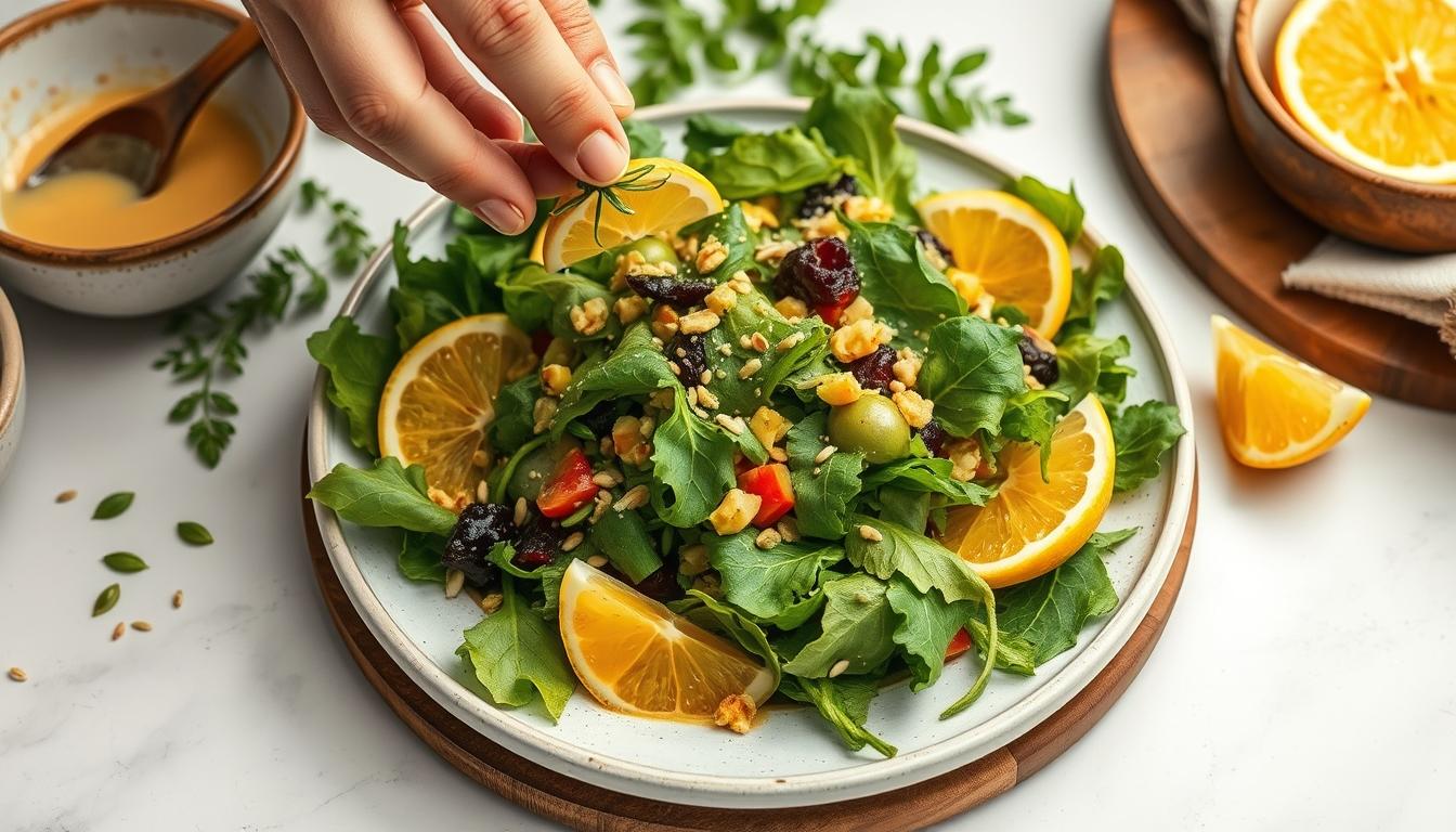 Quick weeknight dinner prepared in a home kitchen