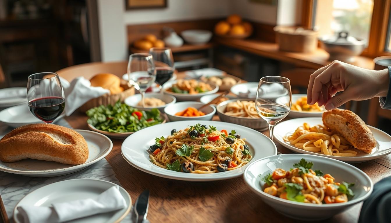 Freshly baked homemade cake in a kitchen setting